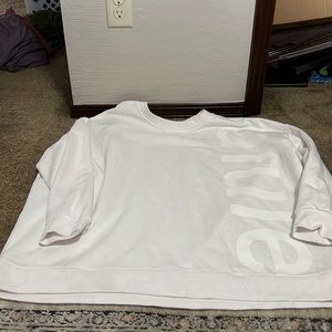 Lululemon Perfectly Oversized Logo Sweatshirt Size 20